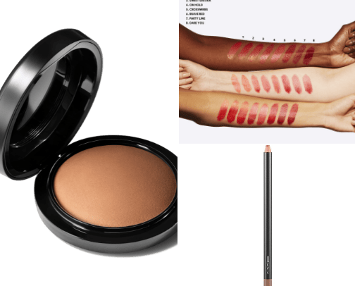 MAC faves 💄❤️ cover photo collage