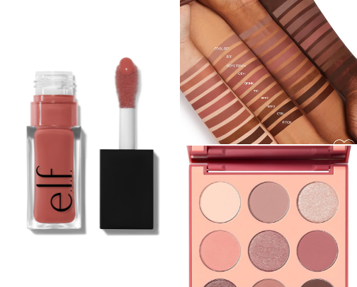 Beauty recs for everyday makeup to full glam cover photo collage
