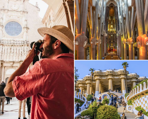 Barcelona cover photo collage