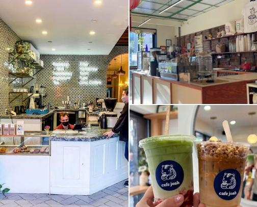 sweet treat coffees cover photo collage