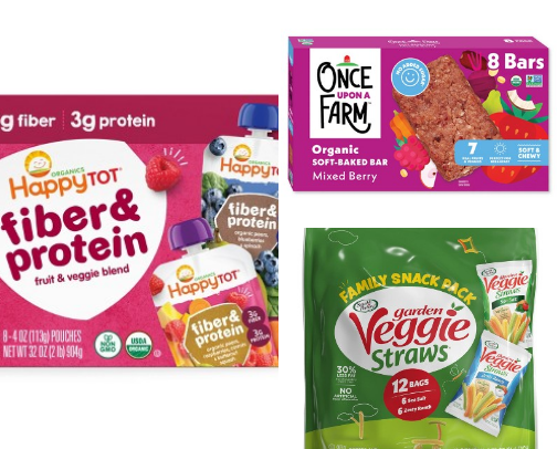 TARGET 🎯 Toddler Snacks cover photo collage