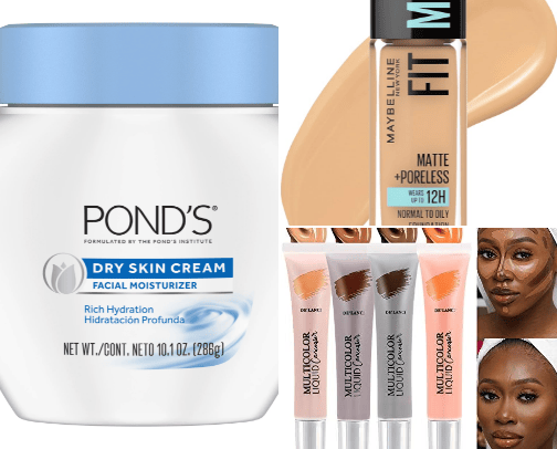 Makeup musts cover photo collage