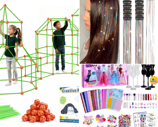 Perfect Christmas gifts for girls age 7-11 cover photo collage