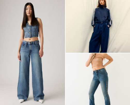 What Denim I am loving now! cover photo collage