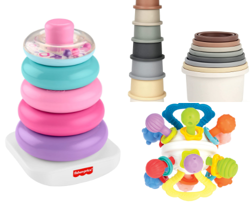 My Seven Month Olds Favorite Toys cover photo collage