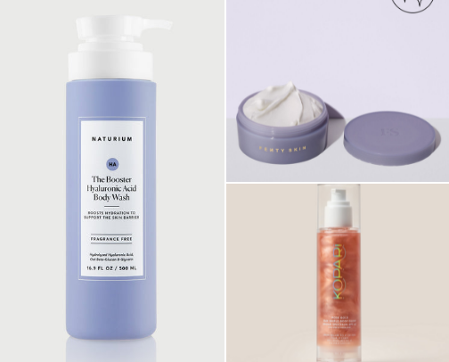 Body care cover photo collage