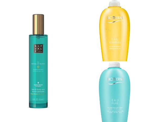 Body care cover photo collage