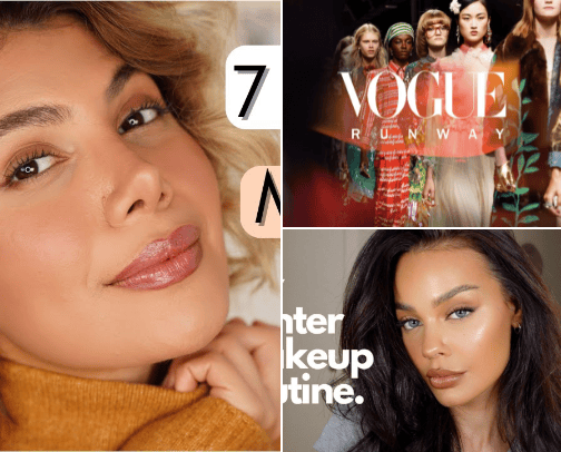 make up trends cover photo collage
