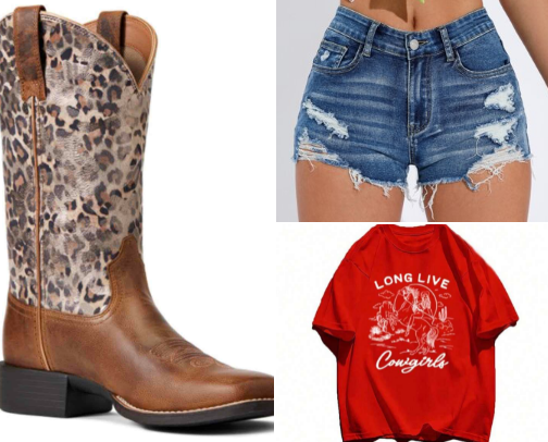western clothing 👩🏼‍🌾 🐮🐷🐴🐤 cover photo collage