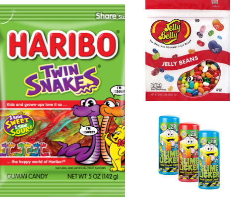 My favorite snacks/food that I can eat with chronic abdominal pain. cover photo collage