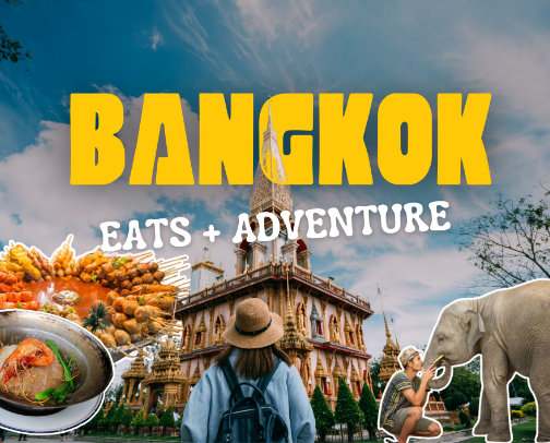 🍜 best bangkok eats + adventures cover photo collage