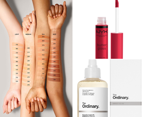My favorite beauty recs cover photo collage