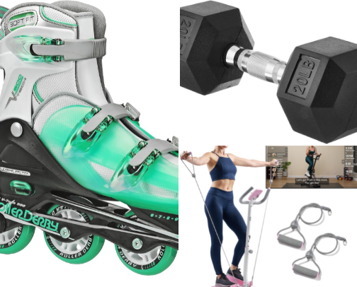 Random Fitness Items I've Tried cover photo collage