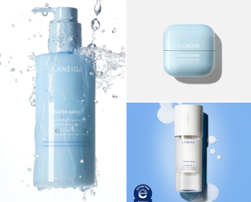 Skincare finds for normal & dry skin cover photo collage