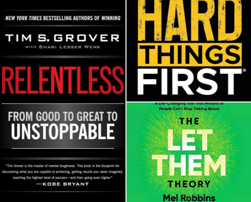 Self Help Books | In One Place cover photo collage
