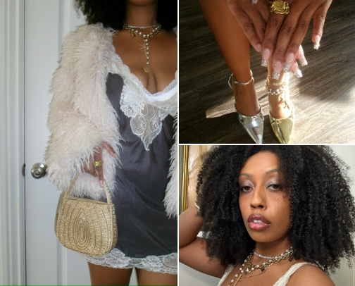 MESSY Music Video Lookbook ★ cover photo collage