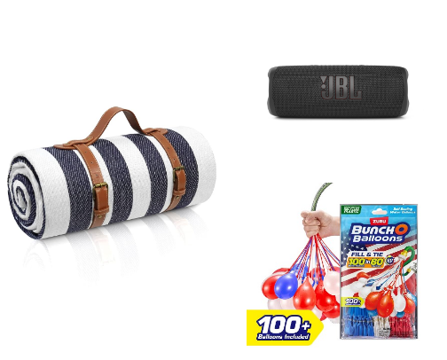 Labor Day Weekend Essentials – Cozy Backyard, Tasty Eats & Family Fun cover photo collage