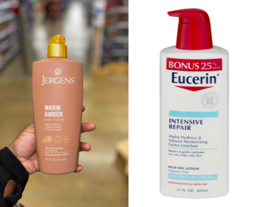 Walmart Moisturizers for Winter Glow cover photo collage
