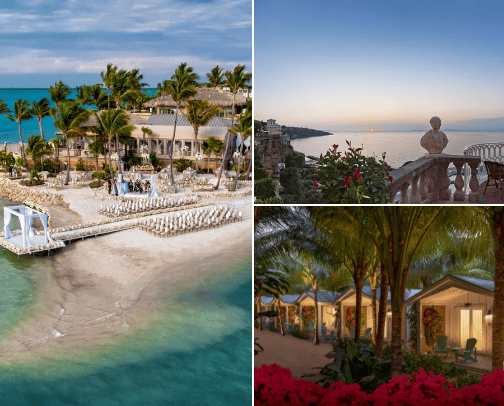 Honeymoon Hotels cover photo collage