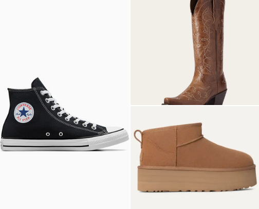 Shoes I own that everyone else should too cover photo collage
