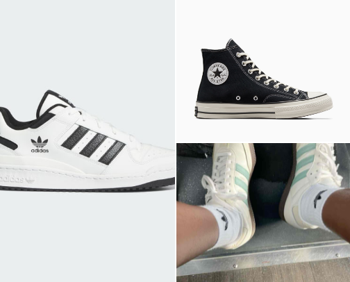 my shoe rotation! 👟🔄 cover photo collage