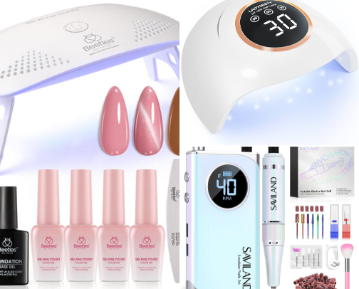 Home Made Gel X nails Essentials cover photo collage