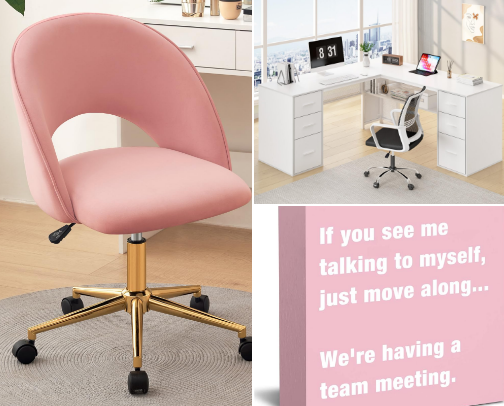 •Work From Home Office• cover photo collage