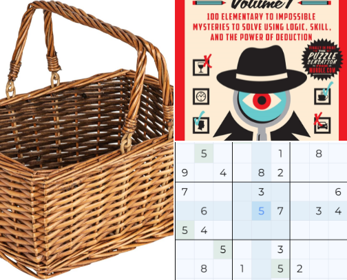 Analog Basket Finds 🧺 cover photo collage