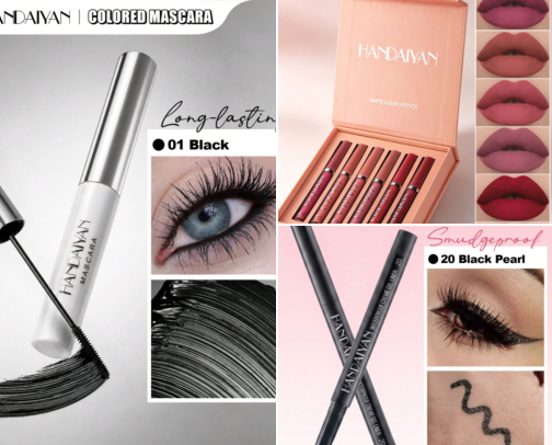 Beauty and health cover photo collage