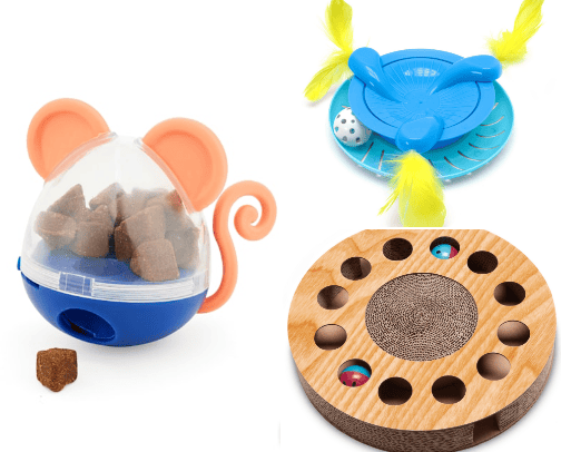 Toys, food and things for the cat 🐈😻 cover photo collage
