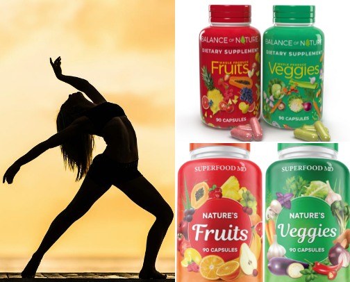 “Healthy Living After 60: Pain Relief, Mobility & Wellness Products & Resources” cover photo collage