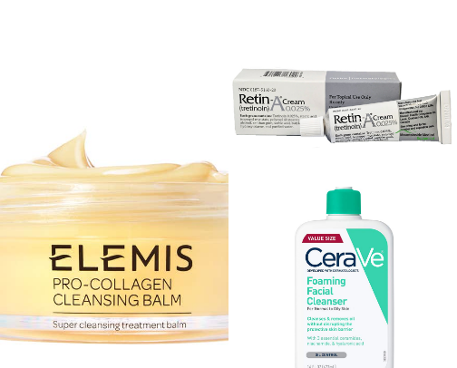 Nighttime Skincare Routine for Glowing, Rested Skin-40 plus. cover photo collage