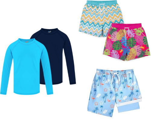 CUTE Swimwear for Boys cover photo collage