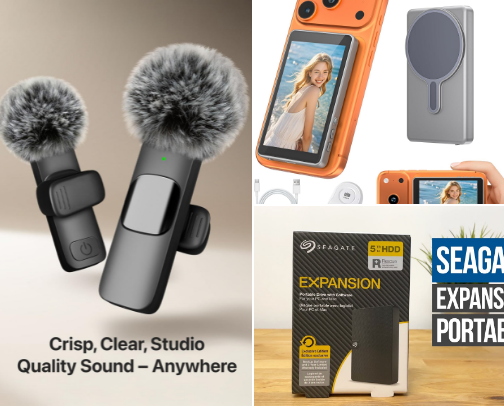 Content Creator Must-Haves cover photo collage