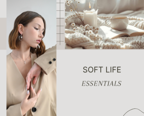 Soft Life Self-Care cover photo collage