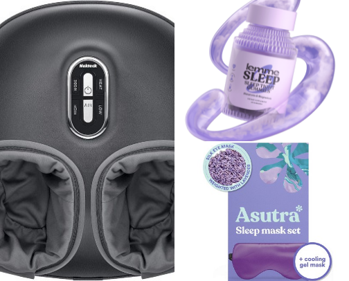 Sleep support for the pro nighttime overthinkers cover photo collage