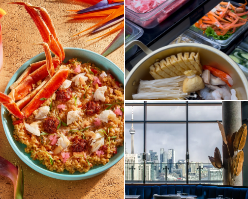 Top Toronto Restaurant Recs 🍣 cover photo collage