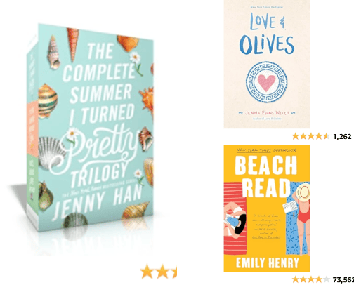 Summer reads cover photo collage