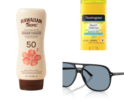 Summer beach bag must haves!!☀️🌊🌴 cover photo collage