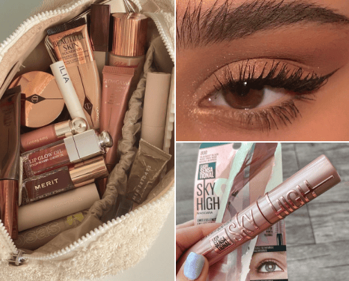 Eyeshadow cover photo collage
