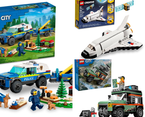 Lego Sets to Build with Your 5 or 6 Year Old cover photo collage
