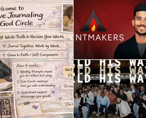 Faith + Life: Skool Communities for Every Season cover photo collage