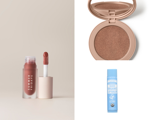 Clean, Natural, Easy Beauty
for Basic Moms cover photo collage