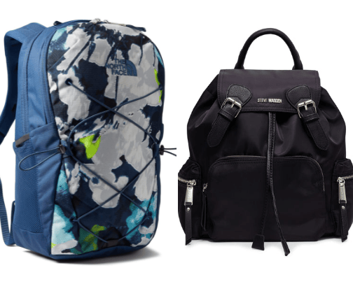 Backpacks cover photo collage