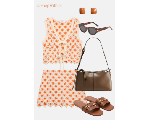 Boho Crochet Summer Set | Vacation Outfit Inspo 2025 cover photo collage