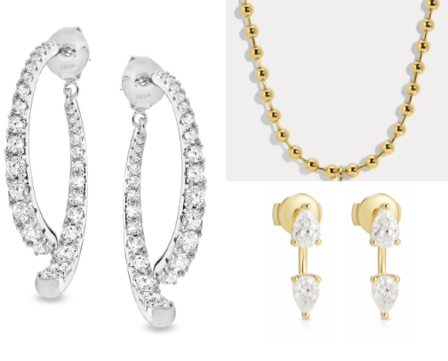 Cool Girl Dainty Jewelry cover photo collage