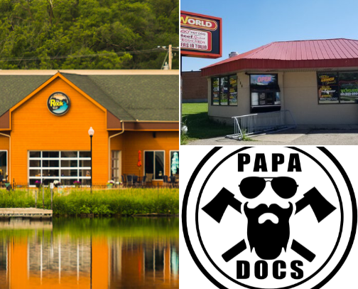 My top food/bar places near me! cover photo collage