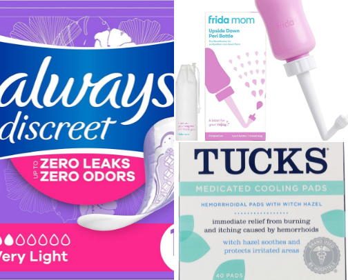 Postpartum Essentials for New Moms cover photo collage