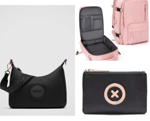 Bags & Travel essentials cover photo collage