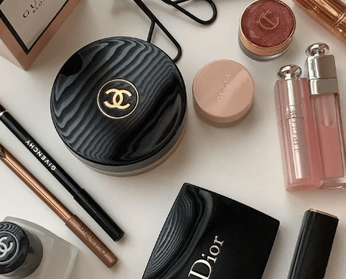 High end products🤍 cover photo collage